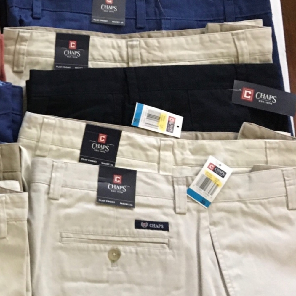 LAST 2! • $13 EACH OR 2/$25! • MEN'S CHAPS SHORTS